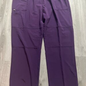 New Scrubstar Women’s Scrub Cargo Pants in Deep Purple
